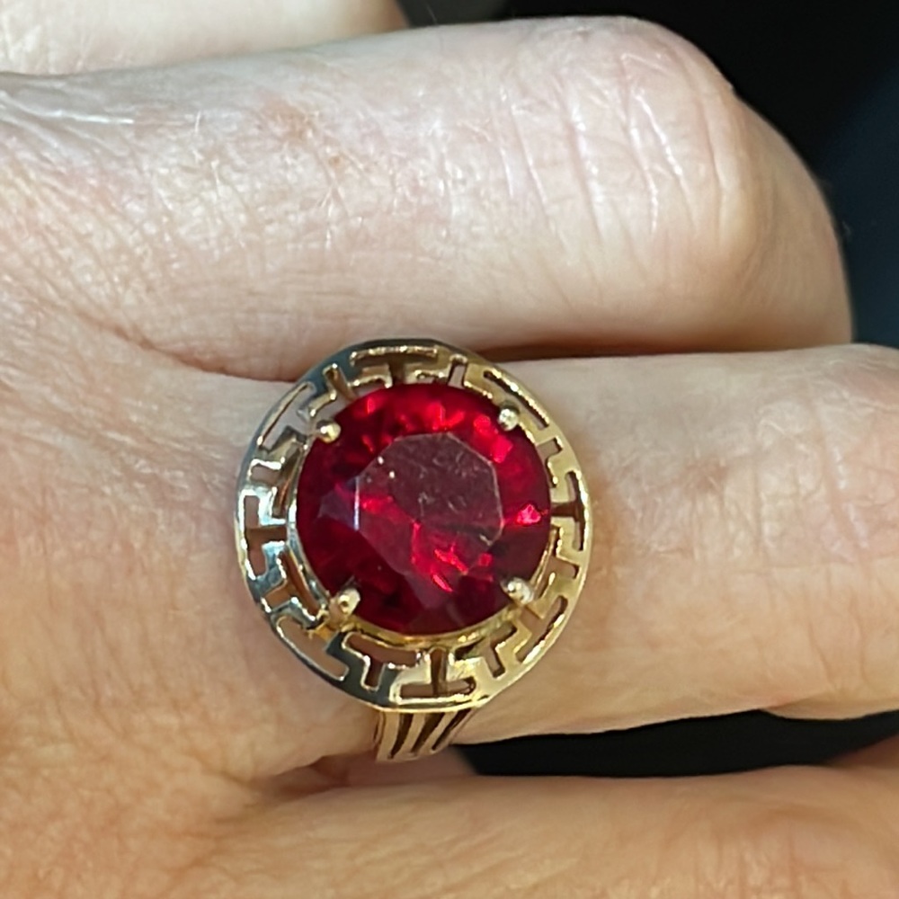 10k Ruby Ring - image 6